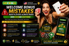 Welcome Bonus Mistakes New Players Always Make (MRCOIN88 Edi - MRCOIN88